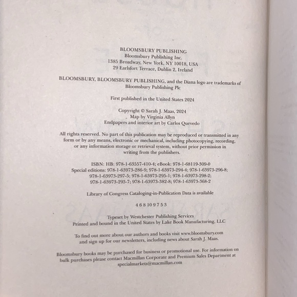 House of Flame and Shadow 🔥 Crescent City 3 🌙 First edition - Sprayed Edges - Picture 5 of 5